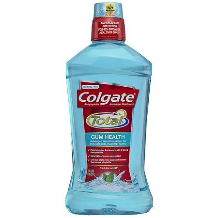 Colgate Total Gum Health Mouthwash Clean Mint | Walgreens