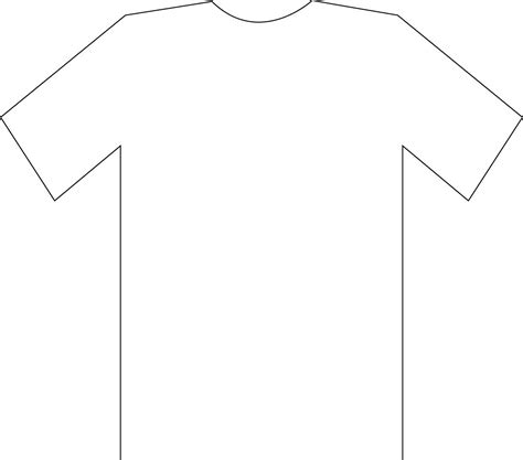 T-Shirt Sketch — Sketches, Patterns & Templates | Tshirt template, Template printable, Shirt sketch