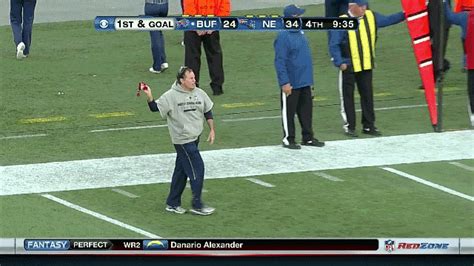 Bill Belichick Throwing the Challenge Flag - Business Insider