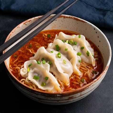 Spicy Peanut Dumpling Noodle Soup - Marion's Kitchen | Recipe | Spicy peanut noodles, Spicy ...