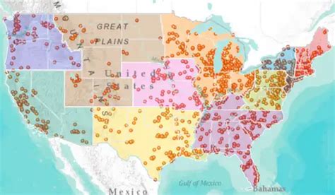 The map of "severely polluted" area in United States is released!