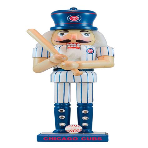 MasterPieces Chicago Cubs Nutcracker | Oriental Trading