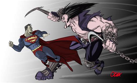 Lobo Vs Superman by AZNbebop on DeviantArt