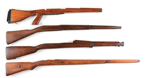 Lot Detail - LOT OF 4: RIFLE STOCKS.