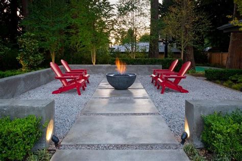 Patio landscape design – cost effective pea gravel patio ideas | Deavita