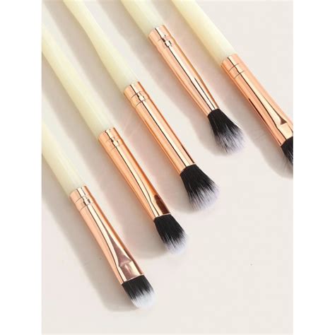 Set de cepillo de maquillaje de ojo de duo-fibra 12 piezas - Computservice