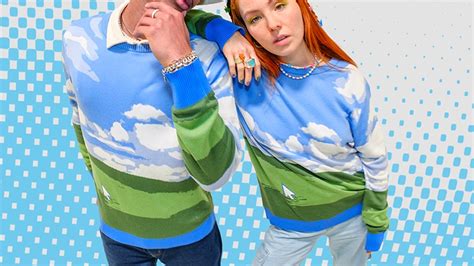 LIMITED EDITION: Microsoft's 2023 Windows Ugly Sweater features the iconic Windows XP 'Bliss ...