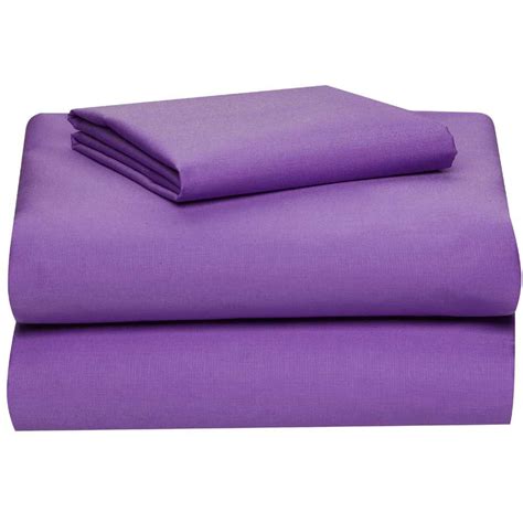 Grape College Classic Extra-Long 3-Piece Sheet Set | Dorm bedding, Dorm ...