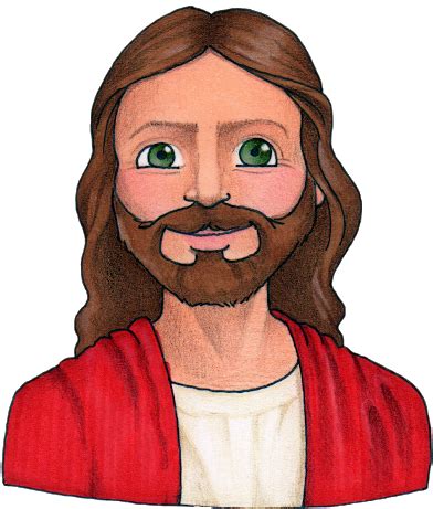 Jesus Lds Primary Clip Art - Jesus Susan Fitch - Png Download - Large Size Png Image - PikPng