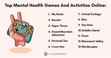 13 Mental Health Games and Activities Online