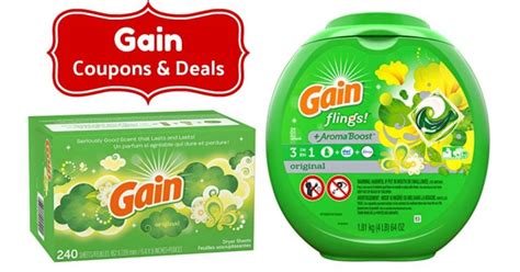 Gain® Detergent Coupons October 2022 (New $3/1Coupons)