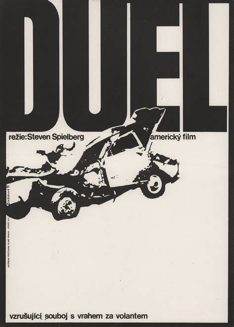 Duel Original 1975 Czech A3 Movie Poster - Posteritati Movie Poster Gallery