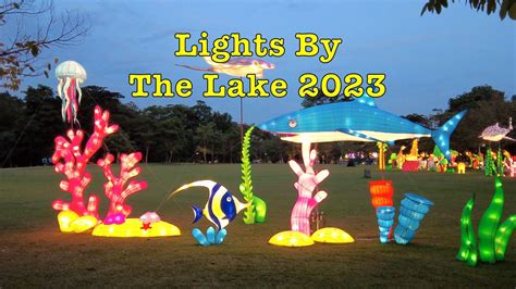 Lights By The Lake 2023 in 4K #singapore #walkingtour #lights - YouTube