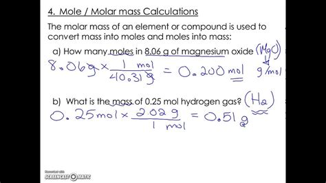 Periodic table mole molar mass and molarity - javafrosd