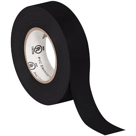 Electrical Tape, 3/4" x 20 yds., Black for $1.43 Online | The Packaging ...