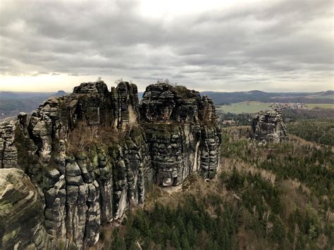 Bastei Bridge and Saxon Switzerland National Park - Dresden, Germany ...