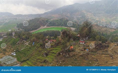 Telaga Warna Lake at Plateau Dieng Stock Image - Image of view, water: 137380913