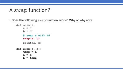 CSc 110, Spring 2018 Lecture 23: lists as Parameters - ppt download