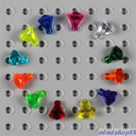 LEGO - 12 pcs Lot Gems Jewels Diamond Facet Crystals Stone Rock Pirate ...