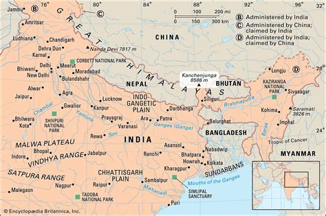 Kanchenjunga National Park Map