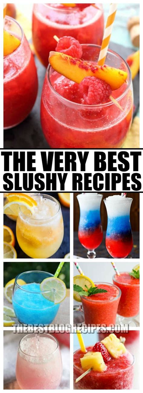 Summer Drinks | Alcohol drink recipes, Slushies, Slushie recipe