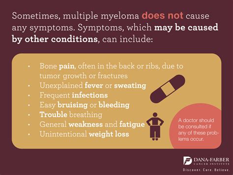 Multiple Myeloma: Signs and Symptoms | Dana-Farber Cancer Institute