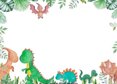 Template Dinosaur Party Printables - Printable Word Searches