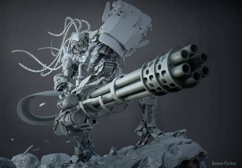 ArtStation - Heavy Mech, Qwenn Parker