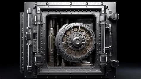 Bank Vault Safe Vault Render Photo Background And Picture For Free ...