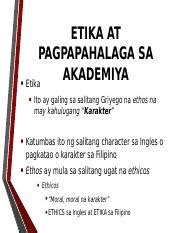 Kahulugan Ng Etika – Halimbawa