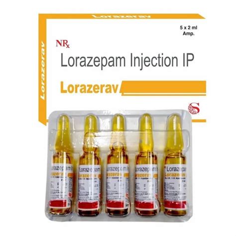 Lorazepam 2mg Injection at Rs 4000/box | Nagpur | ID: 2853083885030