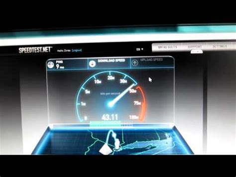 Verizon Fios Internet Speed Test