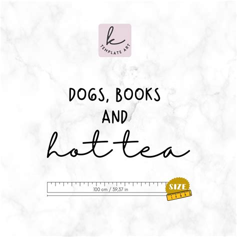 Minimal Dogs Books and Tea Svg, Svg Files for Cricut, Svg Files, Books Quotes Png, Dog Mom Png ...
