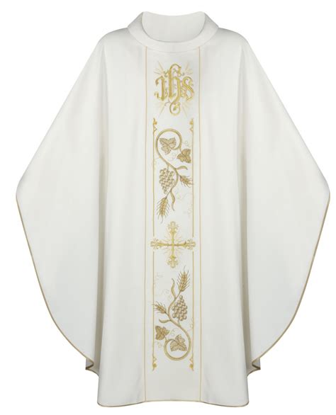 Chasuble - with classic and modern embroidery and Laboratorio Gruppo Liturgico