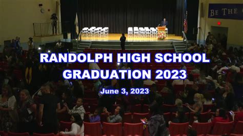 Randolph High School Graduation 2023 6-3-2023