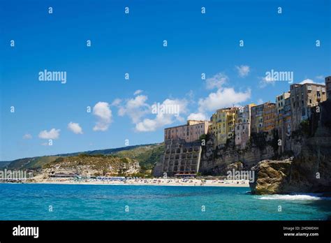 beach, tourism, tropea, beaches, seaside, tourisms, tropeas Stock Photo ...