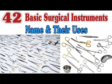 Surgical Instruments And Their Names