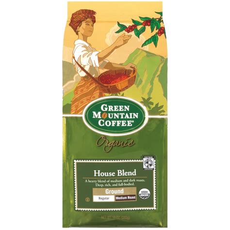 Green Mountain Coffee Organic House Blend Ground Coffee (10 oz) - Instacart