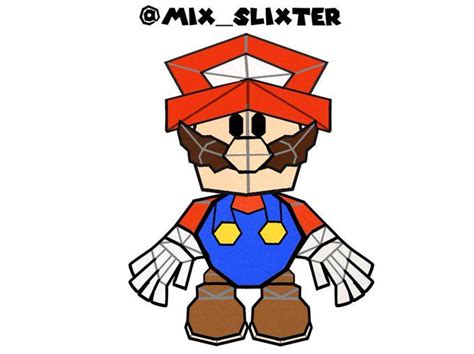 Origami Mario : r/papermario