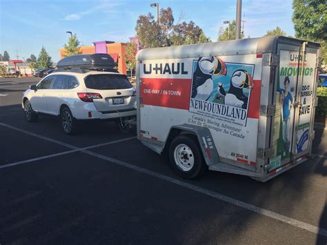 Towing 5x8 Uhaul Tomorrow with '15 2.5 | Page 2 | Subaru Outback Forums