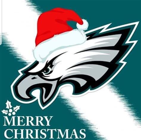 Philadelphia Eagles Merry Christmas Card