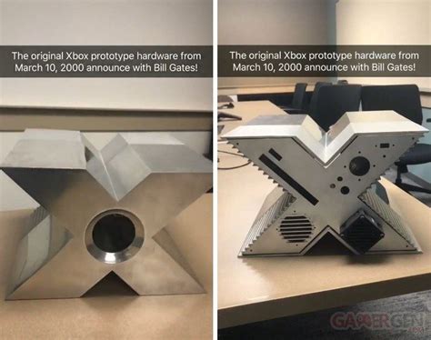 Xbox : le prototype de la première console présentée par Bill Gates en ...