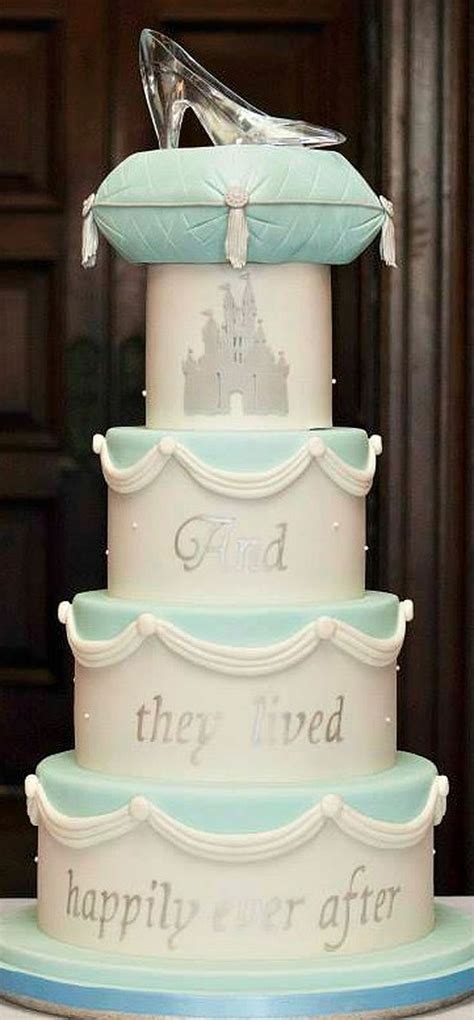 16 Cinderella Wedding Cakes Everyone Will Love - Magical Day Weddings