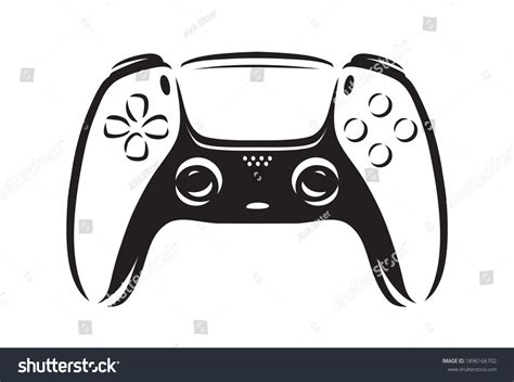 Game Controller Symbol Gaming Vector Stock Vector (Royalty Free) 1896166702 | Shutterstock