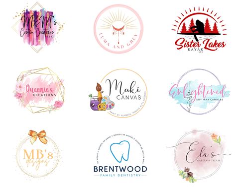 Custom Logo Design and Watermark Blog Logo Design Minimalist - Etsy