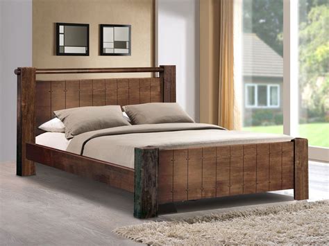 Sweet Dreams Mozart 5ft King Size Wooden Bed Frame | Walnut bed frame, Wooden king size bed ...