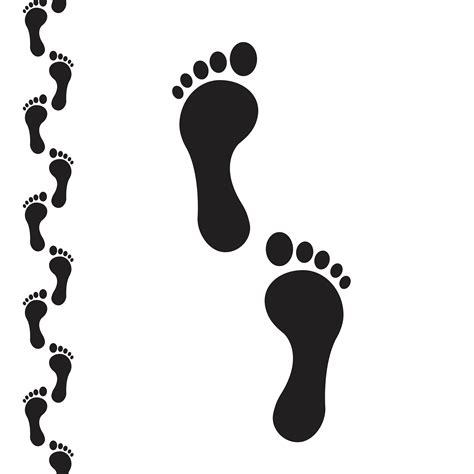 Footprints Vector Art, Icons, and Graphics for Free Download