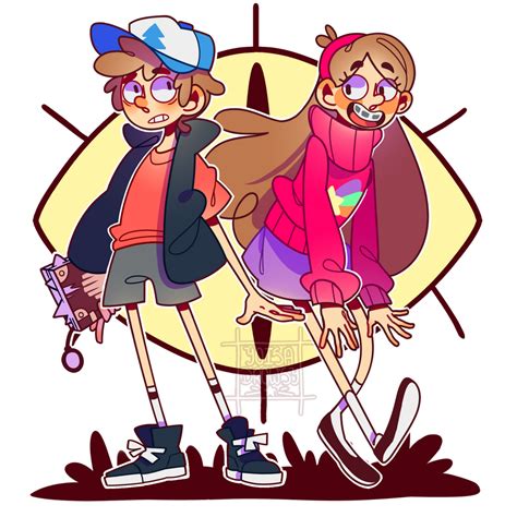 [FANART] Gravity Falls - Dipper and Mabel Pines by YoisaDrowsy on DeviantArt