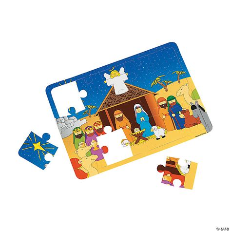 Nativity Foam Jigsaw Puzzles | Oriental Trading