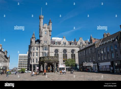 Castlegate, Aberdeen, Scotland, UK Stock Photo - Alamy